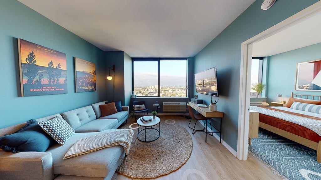 Luxury Apartments in Jersey City - real estate virtual walk through